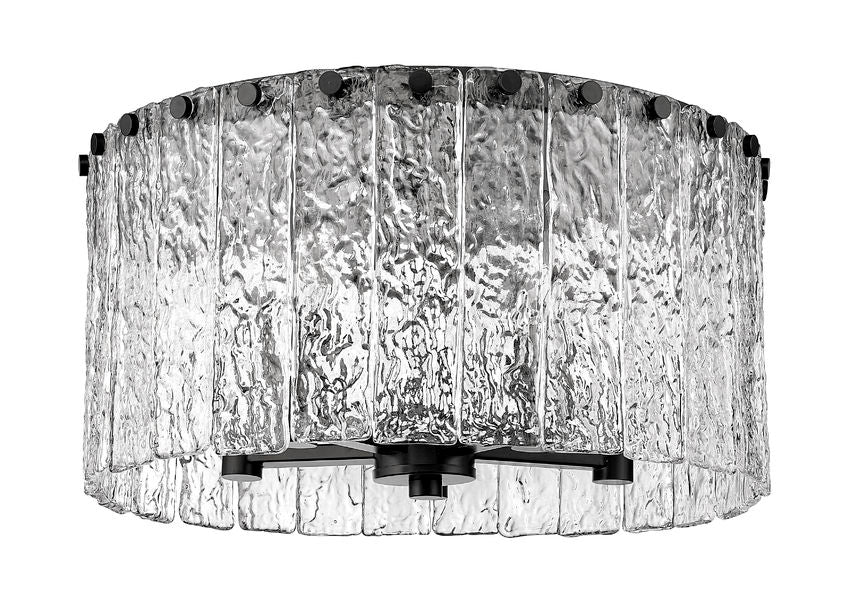 Glacier 16.75-in Flush mount