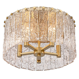 Glacier 16.75-in Flush mount