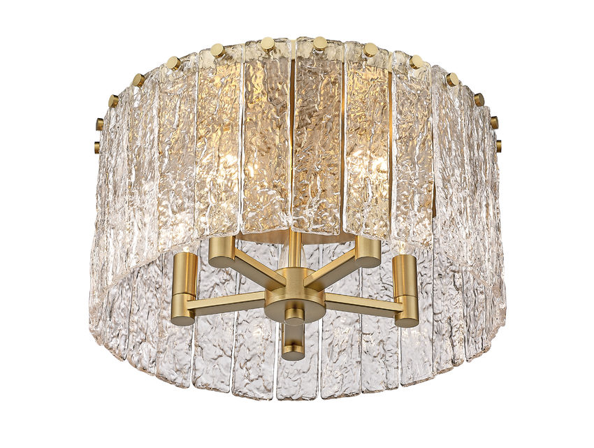 Glacier 16.75-in Flush mount