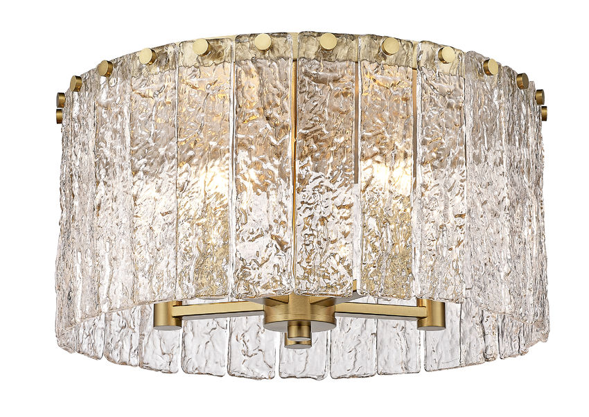Glacier 16.75-in Flush mount