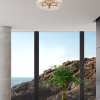 Glacier 16.75-in Flush mount