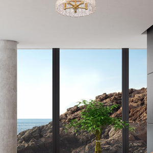 Glacier 16.75-in Flush mount