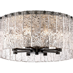 Glacier 20.75-in Flush mount