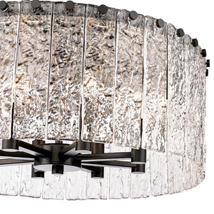 Glacier 20.75-in Flush mount