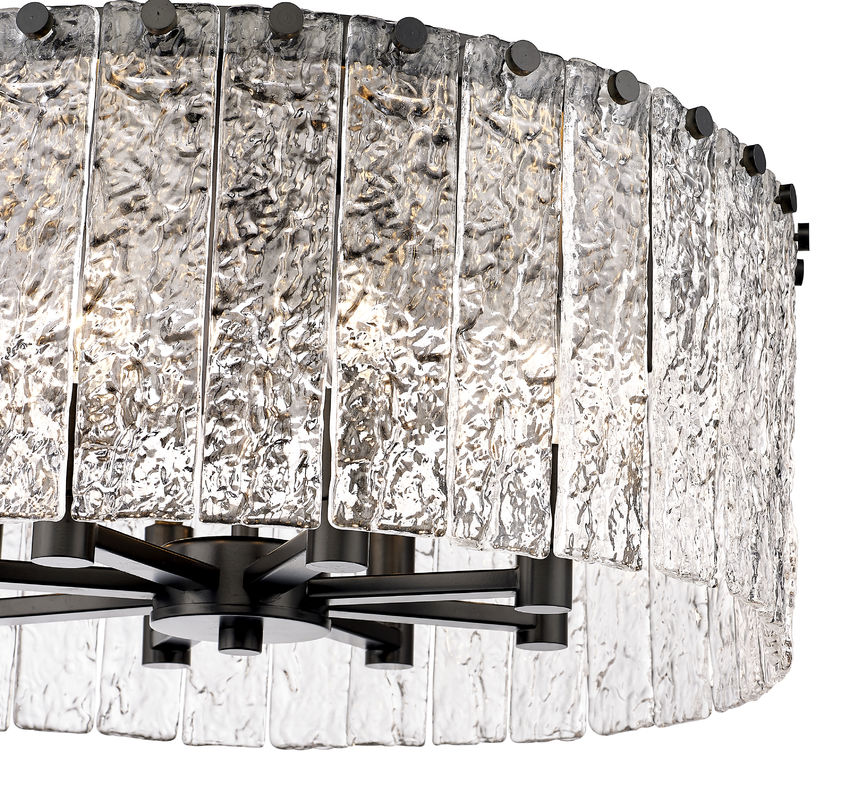 Glacier 20.75-in Flush mount