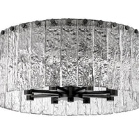 Glacier 20.75-in Flush mount
