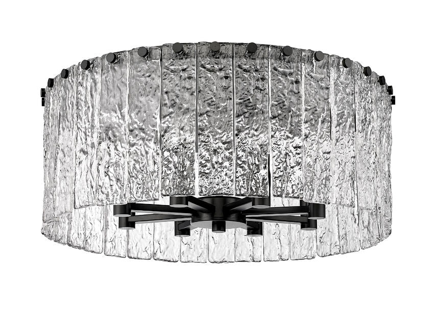 Glacier 20.75-in Flush mount
