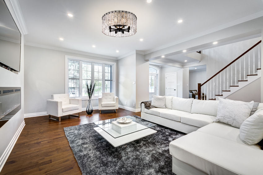 Glacier 20.75-in Flush mount