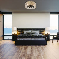 Glacier 20.75-in Flush mount