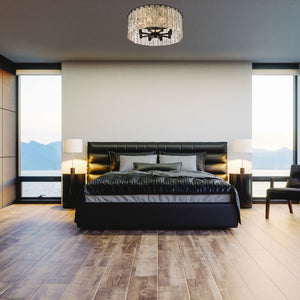Glacier 20.75-in Flush mount