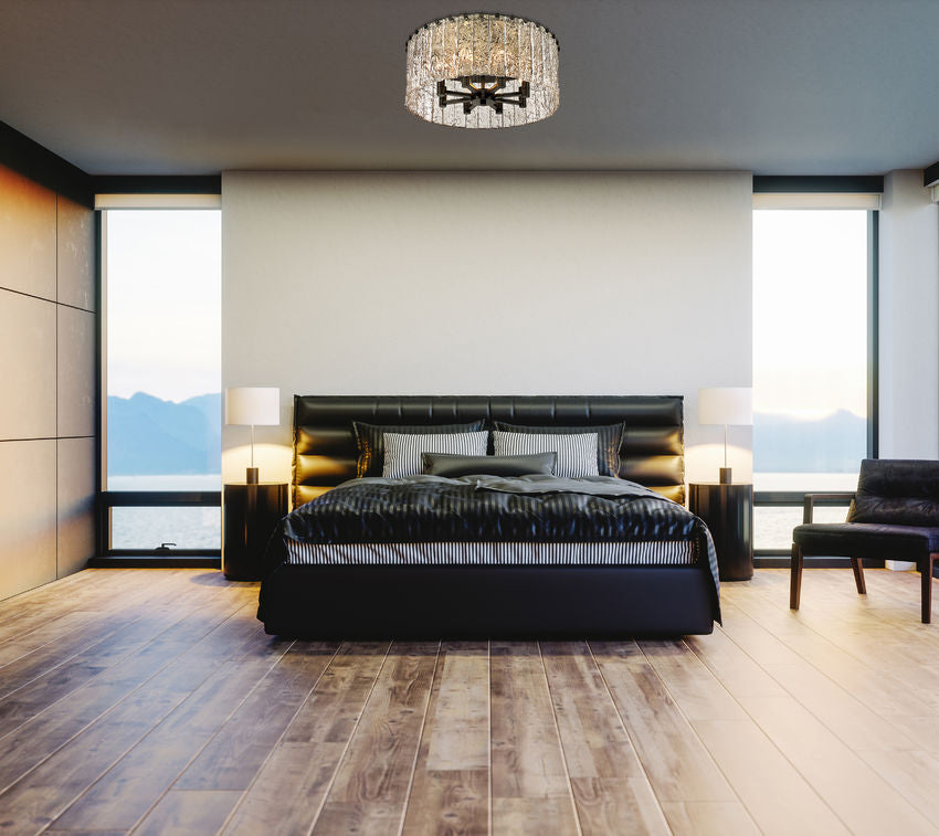 Glacier 20.75-in Flush mount