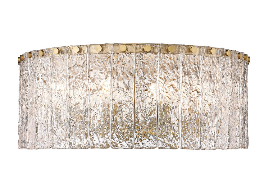 Glacier 20.75-in Flush mount