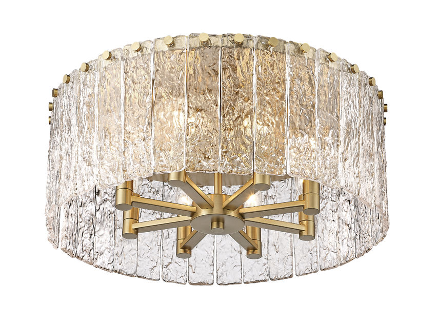 Glacier 20.75-in Flush mount