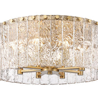 Glacier 20.75-in Flush mount