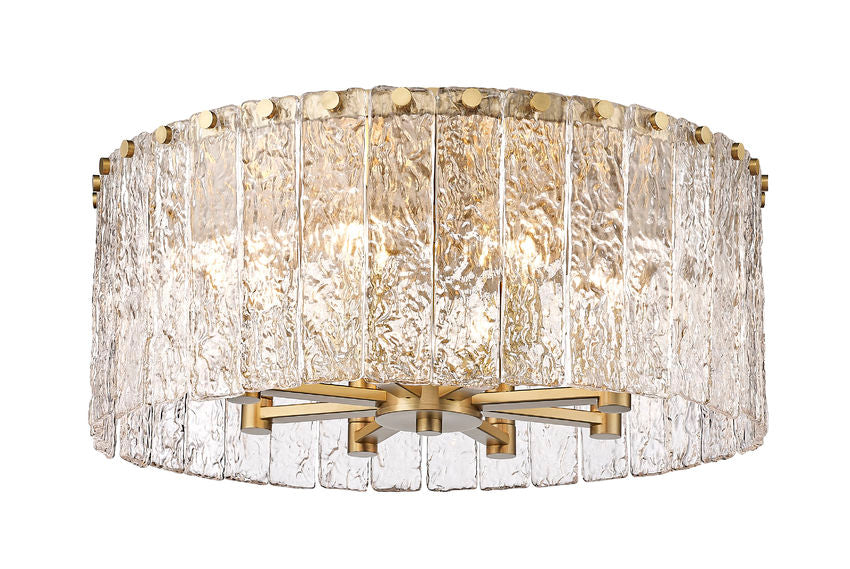 Glacier 20.75-in Flush mount