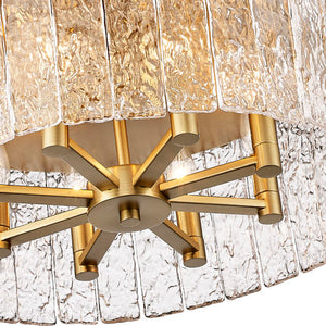 Glacier 20.75-in Flush mount