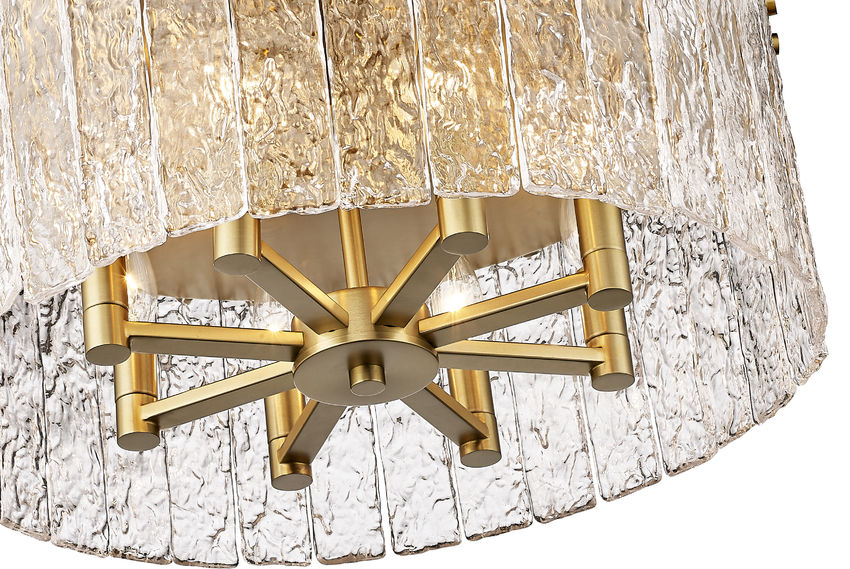 Glacier 20.75-in Flush mount