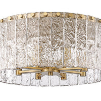 Glacier 20.75-in Flush mount