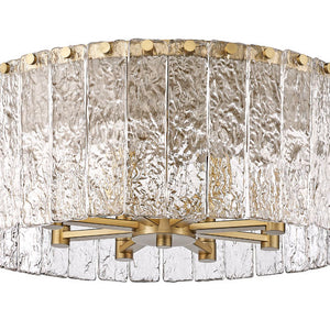 Glacier 20.75-in Flush mount