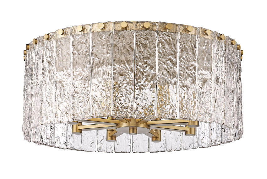 Glacier 20.75-in Flush mount