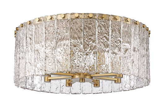 Glacier 20.75-in Flush mount