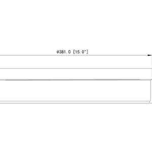 Anders 15-in Flush mount