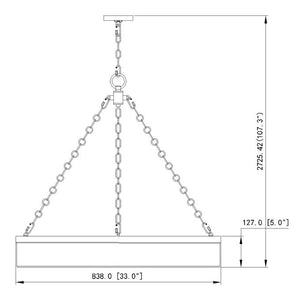Anders 33-in Pendant
