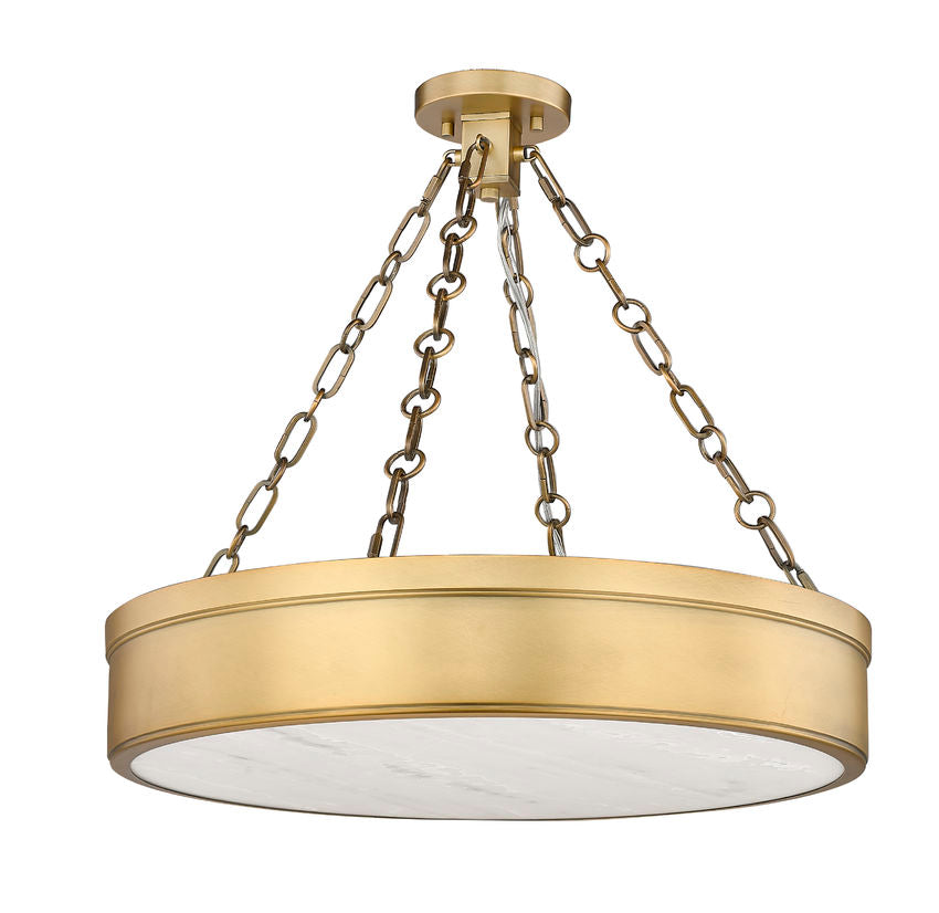 Anders 22-in Flush mount