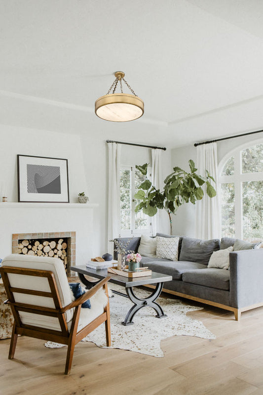 Anders 22-in Flush mount