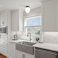 Gideon 10-in Flush mount