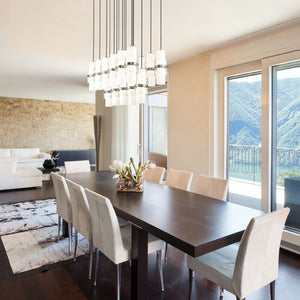 Cayden 42-in Linear Chandelier