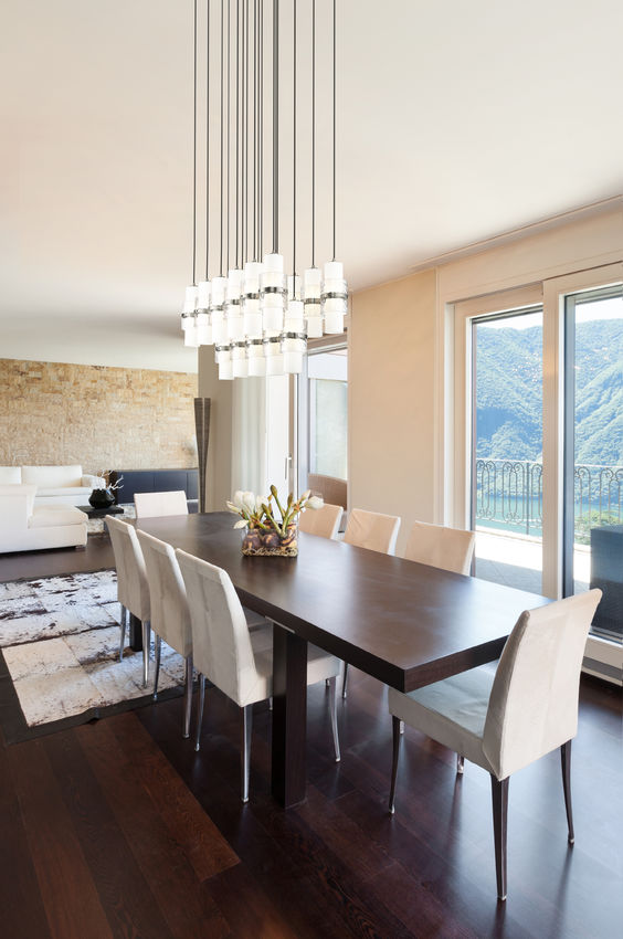 Cayden 42-in Linear Chandelier