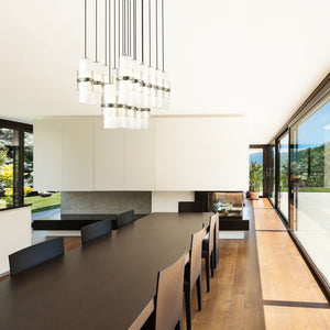 Cayden 42-in Linear Chandelier