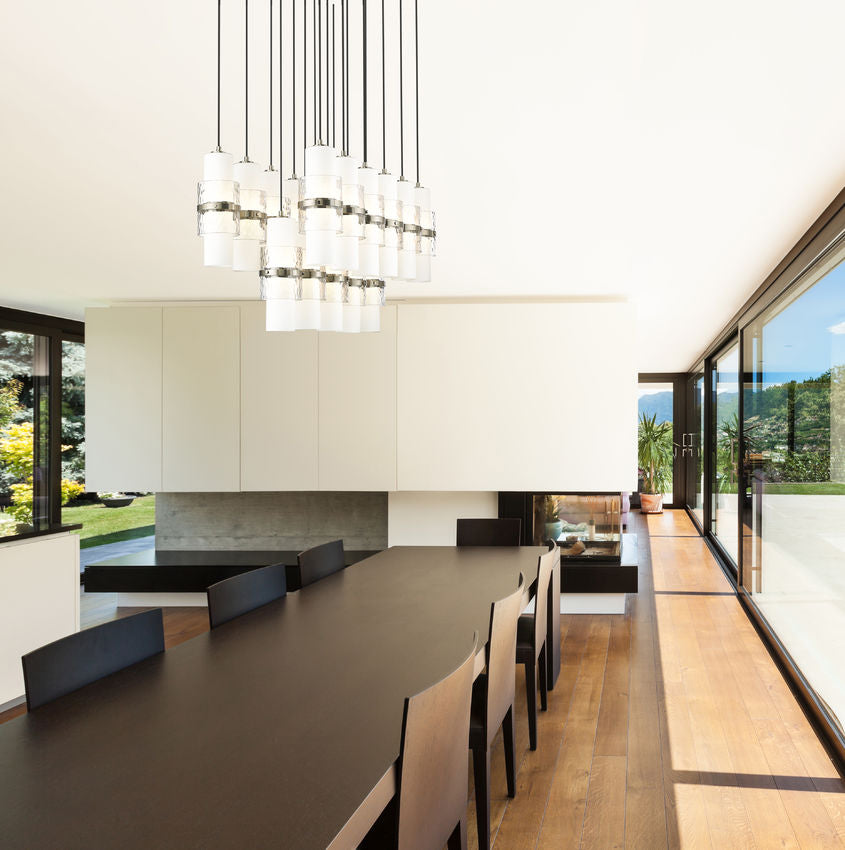 Cayden 42-in Linear Chandelier