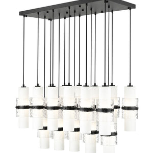 Cayden 42-in Linear Chandelier