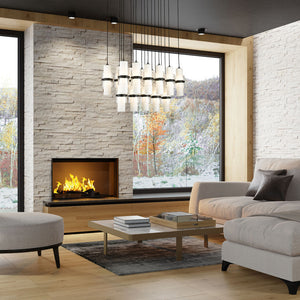 Cayden 42-in Linear Chandelier