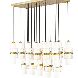 Cayden 42-in Linear Chandelier