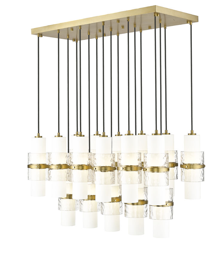 Cayden 42-in Linear Chandelier