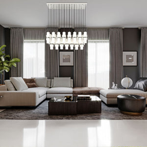 Cayden 54-in Linear Chandelier