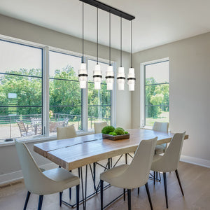 Cayden 42-in Linear Chandelier