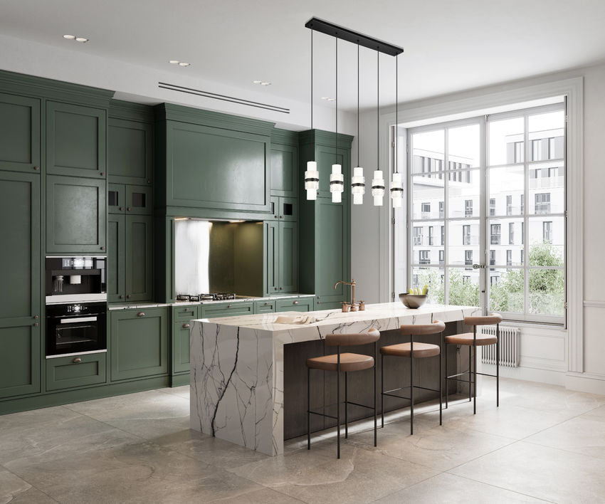 Cayden 42-in Linear Chandelier