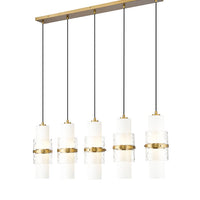 Cayden 42-in Linear Chandelier