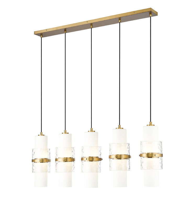Cayden 42-in Linear Chandelier
