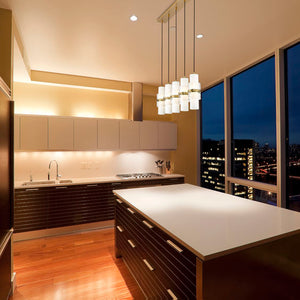 Cayden 42-in Linear Chandelier