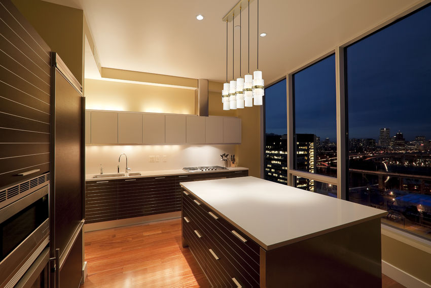 Cayden 42-in Linear Chandelier
