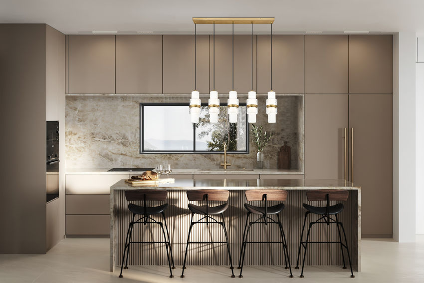 Cayden 42-in Linear Chandelier