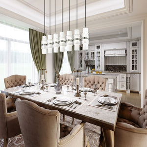 Cayden 54-in Linear Chandelier