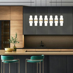 Cayden 54-in Linear Chandelier