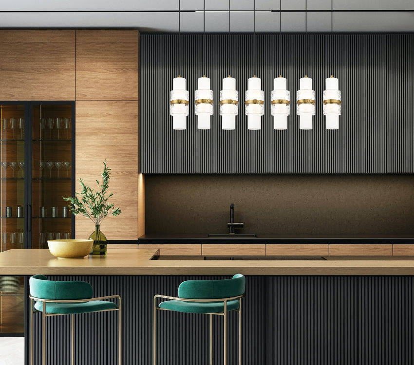 Cayden 54-in Linear Chandelier
