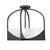 Devon 18-in Semi-flush